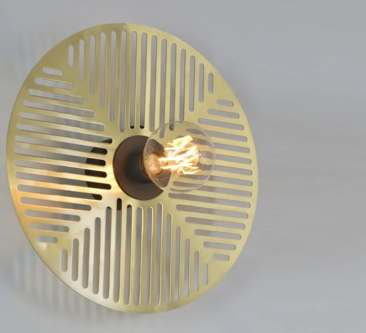 Applique murale, Waterlily, laiton, Ø40cm, P11cm - Market Set