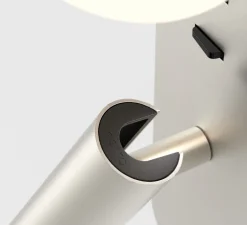 Applique*Astro Applique murale, Zeppo Reader, , L15cm, H34cm - nickel mat