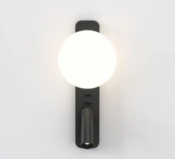 Applique*Astro Applique murale, Zeppo Reader, , L15cm, H34cm - noir mat