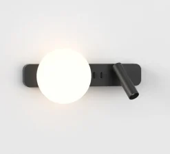 Applique*Astro Applique murale, Zeppo Reader, , L15cm, H34cm - noir mat