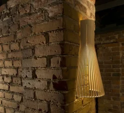 Applique murale,Secto 4230, câble+interrupteur, bouleau, 3000K, 470lm, H60cm, L30cm - Secto Design