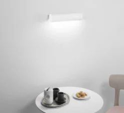 Applique*Nedgis Applique murale,Vertbois, prêt à peindre, Léane, , Led, 3000-4000 K,700lm, L32cm, Ø8cm - blanc