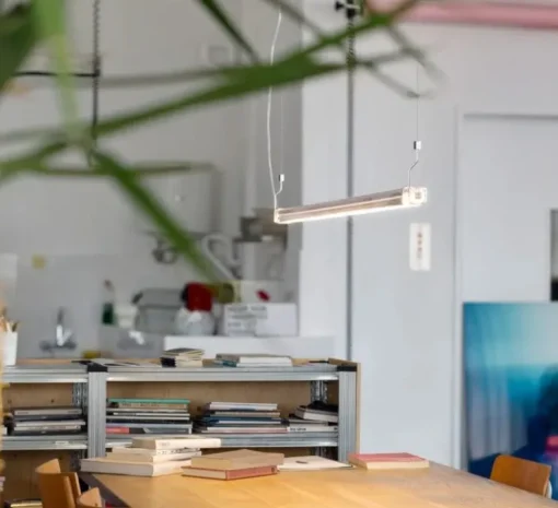 Applique, Neon De Luz NL S, aluminium, LED, 3000K, 5190lm, dim, L124,5cm, H4cm - Marset