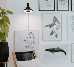 Applique*Tonone Applique, orientable, LED, Bead downlight, , LED, 2100 to 3000K, 1350lm, Ø27,5cm, H21,7cm - noir