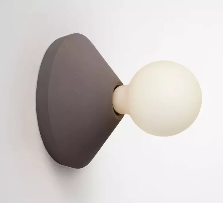 Applique|Plafonnier & Spot*Plato Design Applique ou plafonnier, Ada, , Ø17,5cm, H7,5cm - Marron