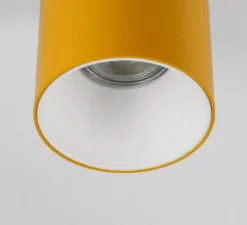 Applique ou plafonnier, Annabelle, jaune, Ø9cm, H11cm - Zangra