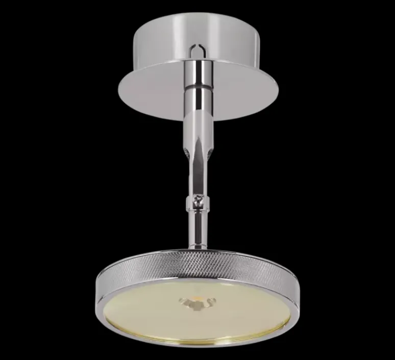 Applique|Plafonnier & Spot*Umage Applique ou plafonnier, Asteria spot, , LED, dim, 3000K, 500 lm, Ø12cm, H14,1cm - Acier brossé