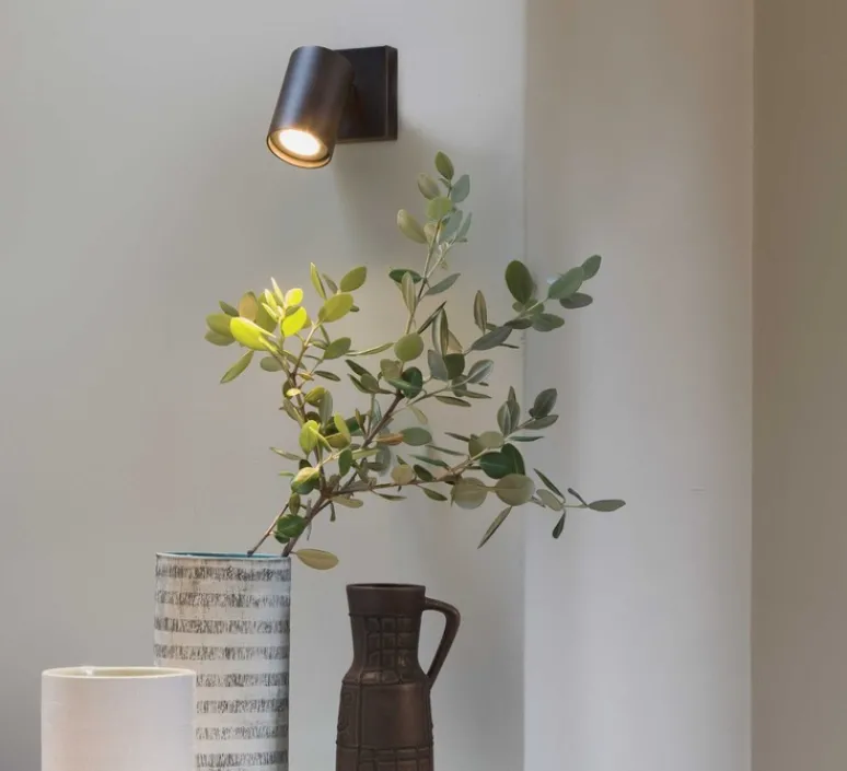 Plafonnier & Spot|Applique*Astro Applique ou plafonnier, Ascoli single, , Ø8cm, H13cm - Lighting bronze