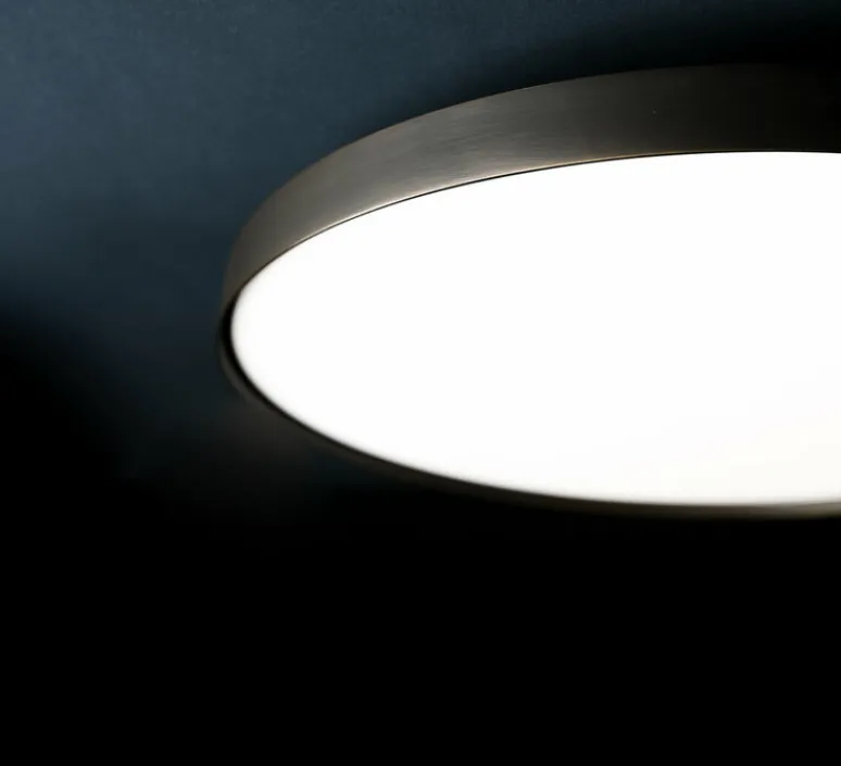 Applique|Plafonnier & Spot*Davide Groppi Applique ou plafonnier, Aurora, , LED, dim, 3000K, 2700 lm, Ø46cm, H7,2cm - cuivre