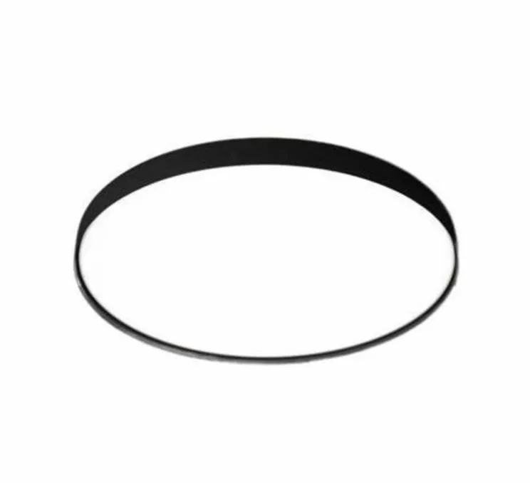 Applique ou plafonnier, Aurora, noir, LED, dim, 3000K, 2700 lm, Ø46cm, H7,2cm - Davide Groppi