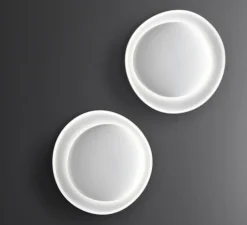 Applique ou plafonnier, Bahia mini, blanc, LED, 2850K, 2425lm, L53cm, H55cm - Foscarini