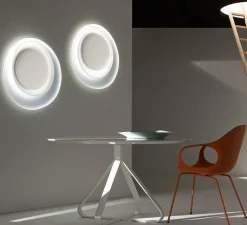 Applique*Foscarini Applique ou plafonnier, Bahia, , LED, 2850K, 4210lm, L70cm, H76cm - blanc