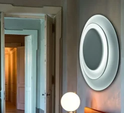 Applique*Foscarini Applique ou plafonnier, Bahia, , LED, 2850K, 4210lm, L70cm, H76cm - blanc