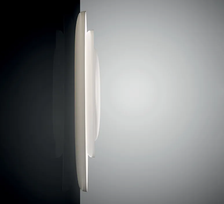 Plafonnier & Spot|Applique*Foscarini Applique ou plafonnier, Bahia, , LED, 2850K, 4850lm, L70cm, H76cm - variable, blanc