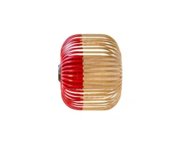 Plafonnier & Spot|Applique*Forestier Applique ou plafonnier, Bamboo Light XS, , Ø27cm, H20cm - rouge