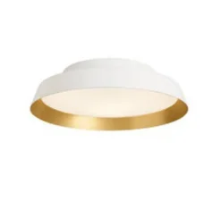 Applique|Plafonnier & Spot*Carpyen Applique ou Plafonnier, Boop!, , LED, 2700K, 2300lm, Ø37cm, H10cm - blanc, or