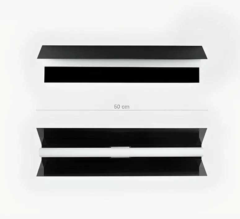 Plafonnier & Spot|Applique*Zangra Applique ou plafonnier, Bridget 50, , L13,5cm, H50cm - noir