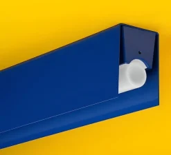 Applique|Plafonnier & Spot*Zangra Applique ou plafonnier, Brad, , L50cm, H5cm - bleu