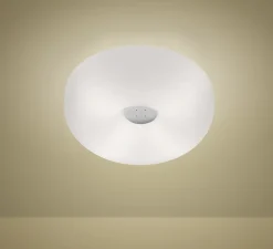 Applique ou plafonnier, Circus Grande, blanc, Ø46cm, H13cm - Foscarini