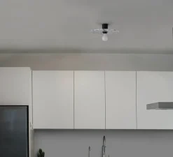 Plafonnier & Spot|Applique*Faro Applique ou plafonnier, Confetti 300, , L30cm, P7cm - noir et blanc