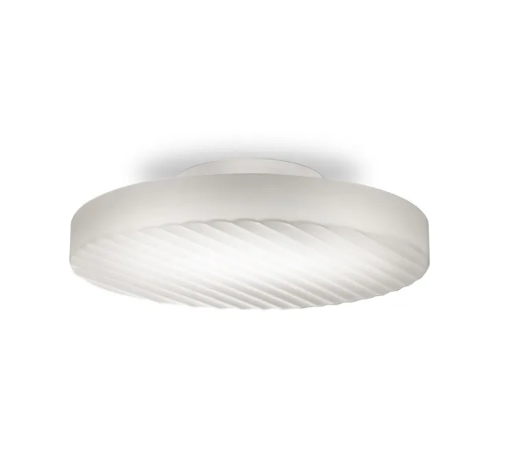 Applique ou plafonnier, Côte 48, fumé, LED, dim, 2700K, 1815 lm, Ø48cm, H13cm - Panzeri