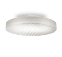 Applique|Plafonnier & Spot*Panzeri Applique ou plafonnier, Côte 37, , LED, dim, 2700K, 1485 lm, Ø37cm, H13cm - fumé