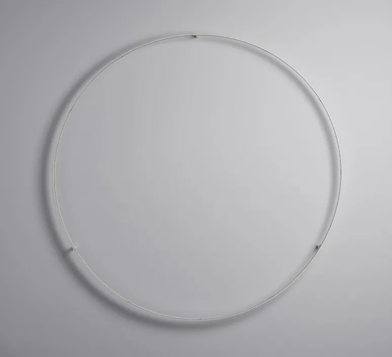 Applique|Plafonnier & Spot*Le Deun Applique ou plafonnier, Curve 120, avec alimentation déportée, , LED, dim, 2700K, 2112 lm, Ø123cm, H8cm - blanc