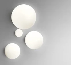 Plafonnier & Spot|Applique*Artemide Applique ou plafonnier, Dioscuri, , Ø25cm, IP65 - blanc