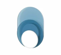 Applique ou plafonnier, Dot 04, bleu, LED, 2700K, 200 lm, L17,2cm, H25cm - Tunto