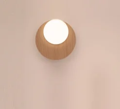 Plafonnier & Spot|Applique*Tunto Applique ou plafonnier, Dot 02, , LED, 2700K, 200 lm, Ø17,2cm, P3,3cm - chêne