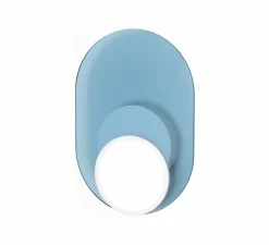 Applique ou plafonnier, Dot 03, bleu, LED, 2700K, 200 lm, L17,2cm, H25cm - Tunto
