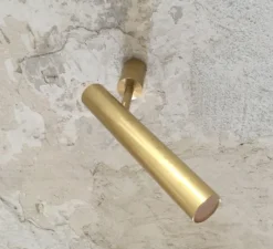 Applique*Axolight Applique ou plafonnier, Ego, , LED, 3000K, 1220lm, Ø3cm, H23,9cm - laiton