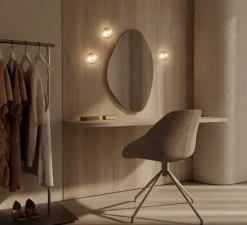 Plafonnier & Spot|Applique*Aromas del Campo Applique ou plafonnier encastrable, Hado, T1331, , Ø10cm, H7cm - transparent