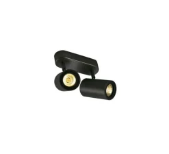 Plafonnier & Spot*SLV Applique ou plafonnier, Enola B, double, , L17,3cm, H11,5cm - noir