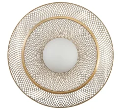 Plafonnier & Spot|Applique*Umage Applique ou plafonnier, Faraday medium, , Ø45,3cm - laiton