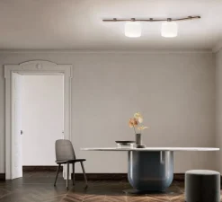 Applique|Plafonnier & Spot*KDLN Applique ou plafonnier, Floed 2, , L36cm, H150cm - bronze