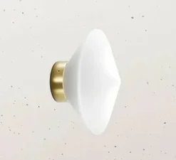 Applique ou plafonnier, Foam 292.01, laiton, IP44, Ø20cm, P14,1cm - Il Fanale