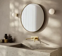 Plafonnier & Spot|Applique*Il Fanale Applique ou plafonnier, Foam 292.02, , IP44, Ø12cm, P13,2cm - laiton