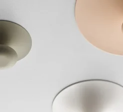 Applique ou plafonnier, Funnel 2004, blanc, LED, 2700K, 420lm, Ø22cm, H9cm - Vibia