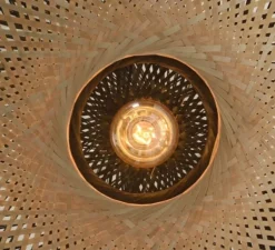 Plafonnier & Spot|Applique*Good&Mojo Applique ou plafonnier, Kalimantan S, , Ø44cm, H12cm - Naturel