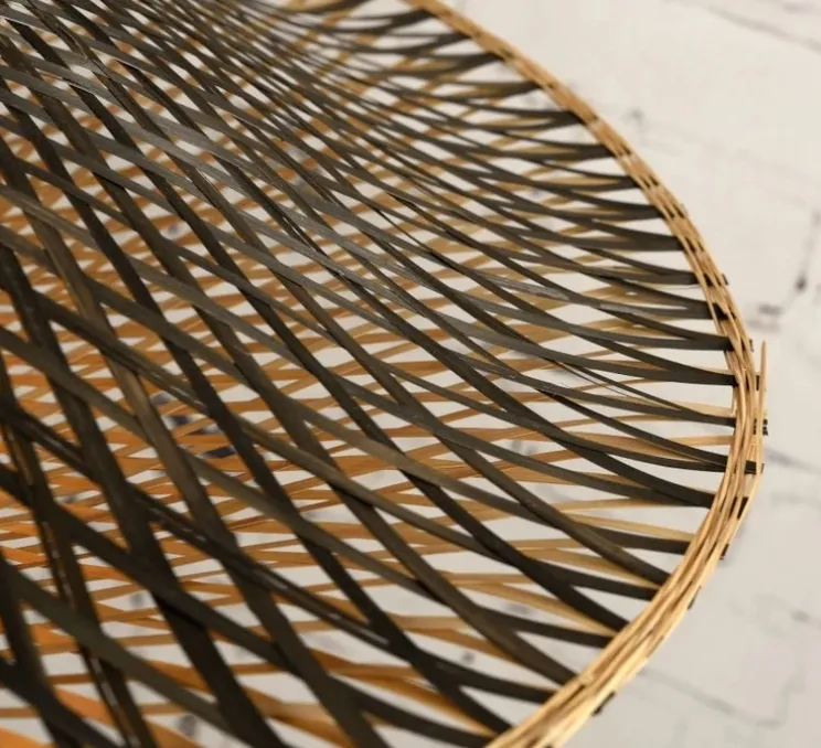 Applique ou plafonnier, Kalimantan L, Naturel, Ø87cm, H20cm - GOOD&MOJO