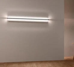 Plafonnier & Spot|Applique*Vibia Applique ou plafonnier, Kontur 6418, , LED, 2700K, 4205 lm, L20cm, H162cm - blanc et noir