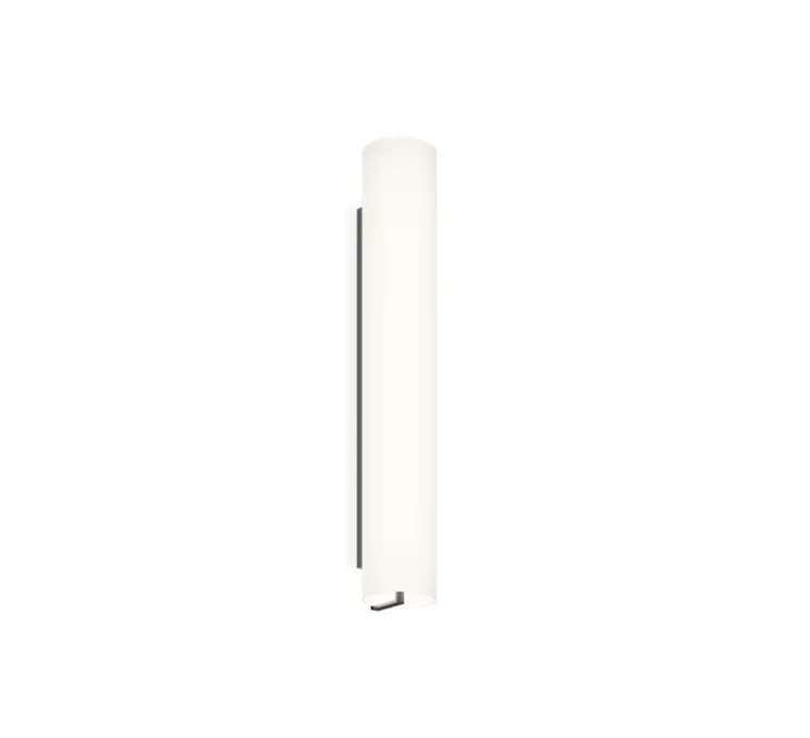 Applique ou plafonnier, Kontur 6444, blanc et noir, LED, 2700K, 2165lm, L15cm, H92cm - Vibia