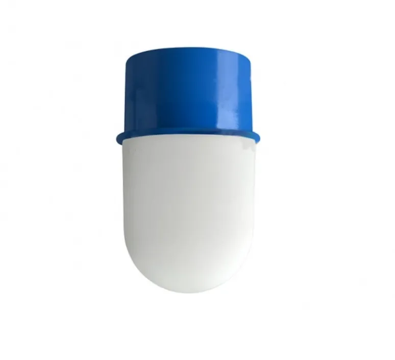 Plafonnier & Spot|Applique*Zangra Applique ou plafonnier, light.131, avec glass001, , Ø8cm, H13cm - bleu