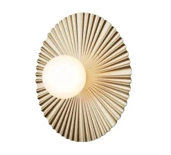 Applique|Plafonnier & Spot*Nuura Applique ou plafonnier, Liila Muse Medium, ndique, IP44, Ø42cm, H17cm - or