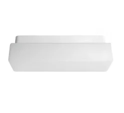 Applique ou plafonnier, light.o.093, blanc, IP43, LED, 3000K, 810 lm, L31cm, H9,3cm - Zangra