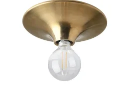 Applique ou plafonnier, light.164.go, laiton, Ø26cm, H6,3cm - Zangra