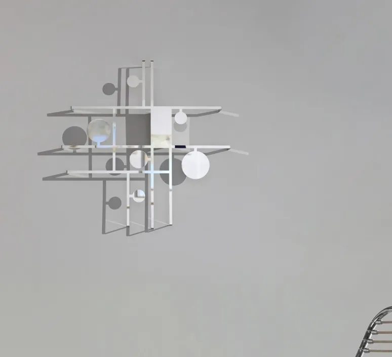 Plafonnier & Spot|Applique*Axolight Applique ou plafonnier, Manifesto, , LED, dim, 2700K, 2020 lm, Ø61cm, H61cm - Miroir