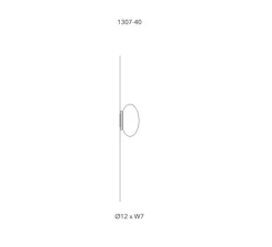 Applique ou plafonnier, Mami, mini, blanc mat, IP44, LED, dim, 2700K, Ø12cm, P7cm - Penta