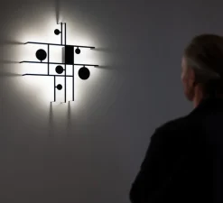 Applique ou plafonnier, Manifesto, noir, LED, dim, 2700K, 2020 lm, Ø61cm, H61cm - Axolight